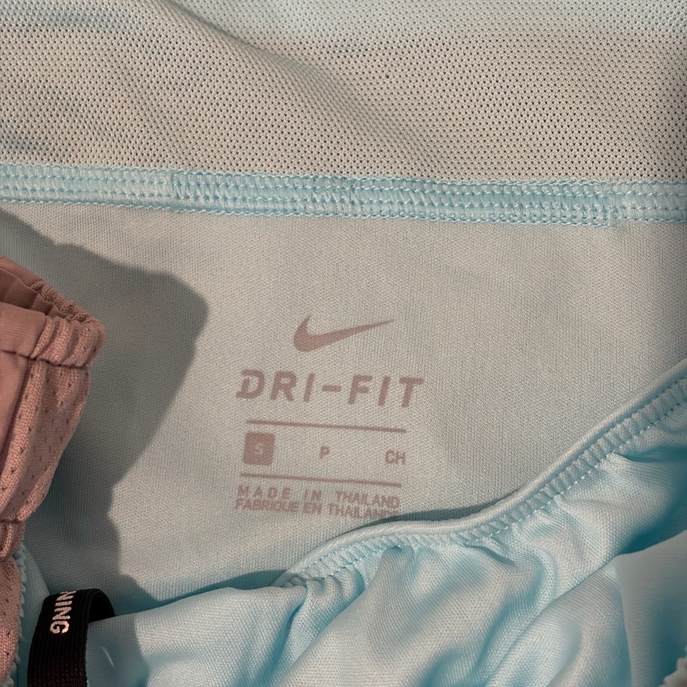 Nike Women's Athletic Shorts - Orange, Gray, and Blue - Picture 4 of 4